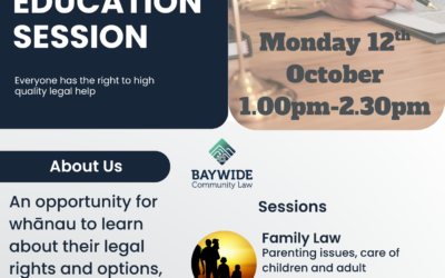 Community Law Education 12th October 2026